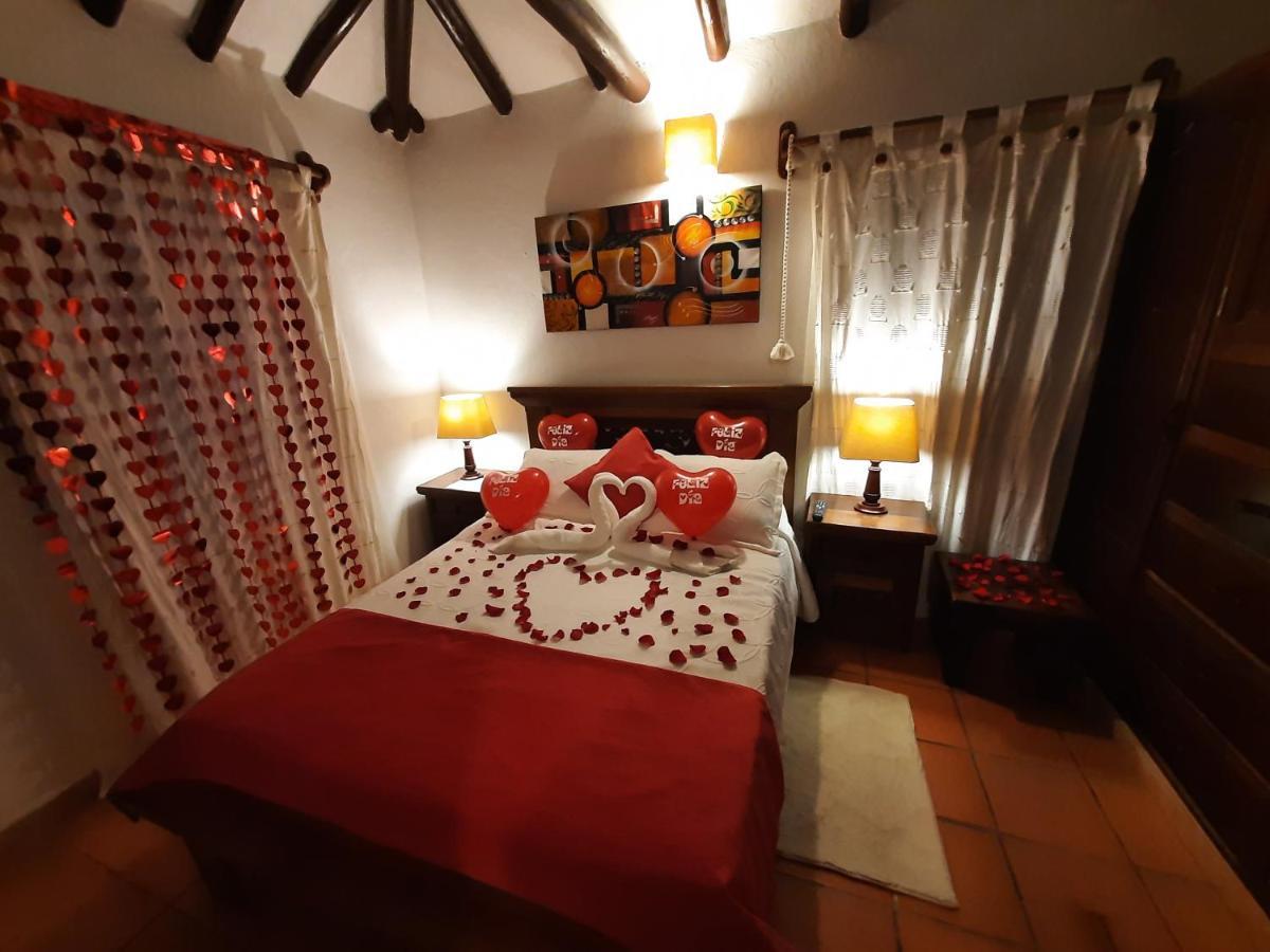 Aparta Hotel El Refugio De Maria Villa de Leyva Exterior foto