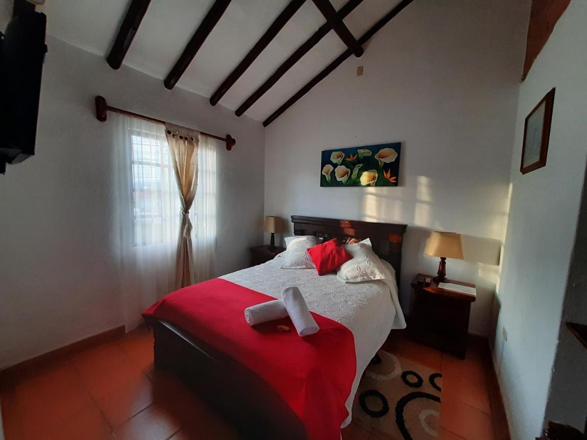 Aparta Hotel El Refugio De Maria Villa de Leyva Exterior foto