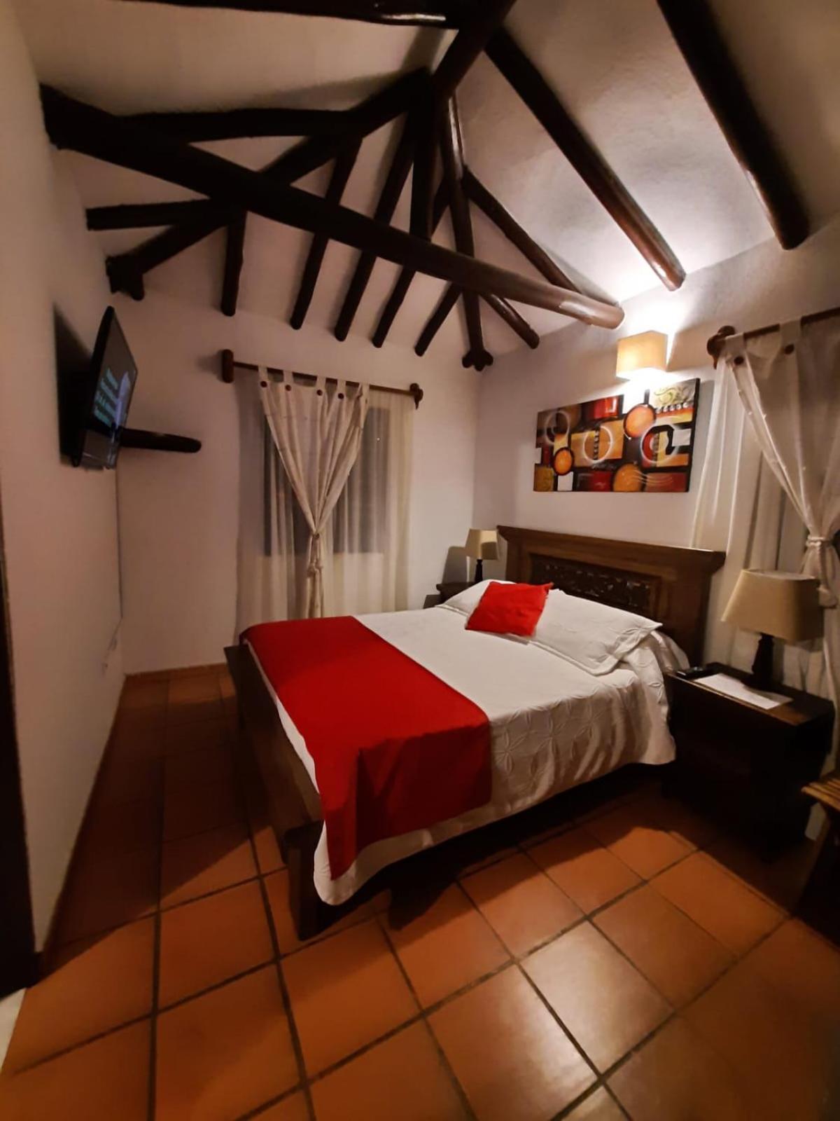 Aparta Hotel El Refugio De Maria Villa de Leyva Exterior foto